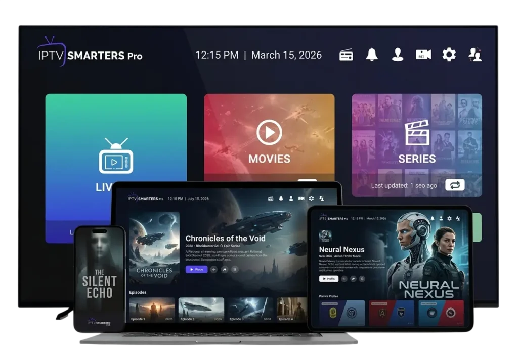 Abonnement iptv smarters pro 2026
